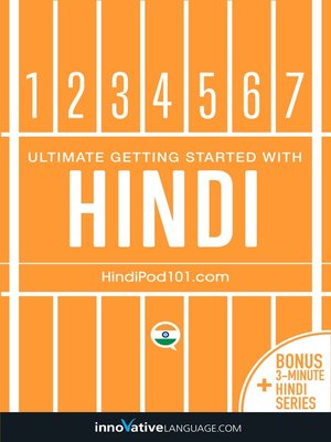 cover image of Learn Hindi: Ultimate Getting Started with Hindi